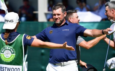 Lee Westwood gets his hat-trick at Sun City